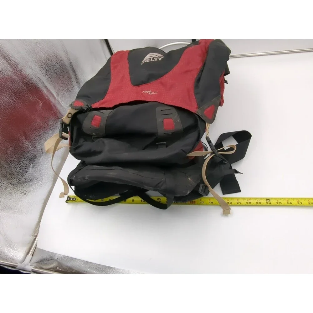 Kelty Tioga 4000 ST Classic‎ External Frame Hiking Backpack Size 2 Red Black VTG